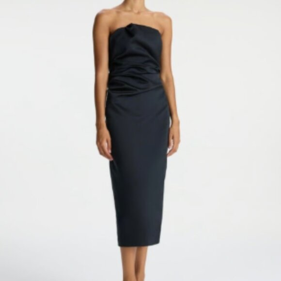 NWOT A.L.C. 'Nata' Strapless Black Dress- Size 6 - Picture 1 of 4